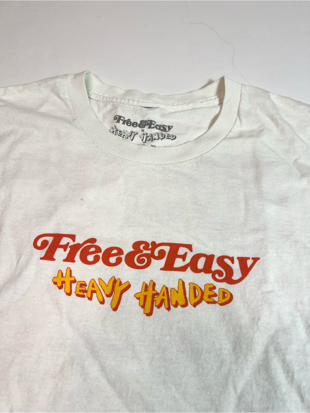 Free & Easy x Heavy Handed Short Sleeve Tee Size XL - Picture 5 of 8